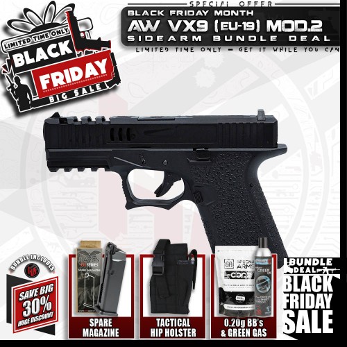 SIDEARM BUNDLE: Armorer Works VX9 (EU19), SAVE BIG with our BLACK FRIDAY SIDEARM BUNDLE DEALS